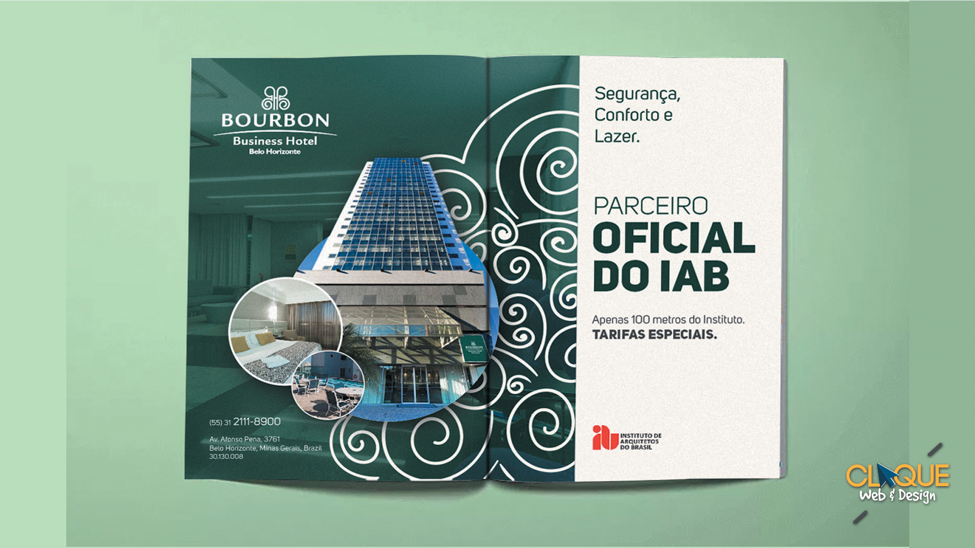 Anuncio de revista - Bourbon Business Hotel
